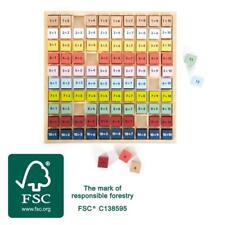 Rechenbrett Addition Educate, Rechenhilfe aus Holz, Rechnen lernen, addieren