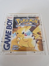 Pokémon: Gelbe Edition Nintendo Game Boy Anleitung & OVP + Acryl-Case