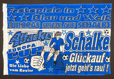 Schalke - Die Liebe vom Revier - Fahne Flagge Flag Fussball #561