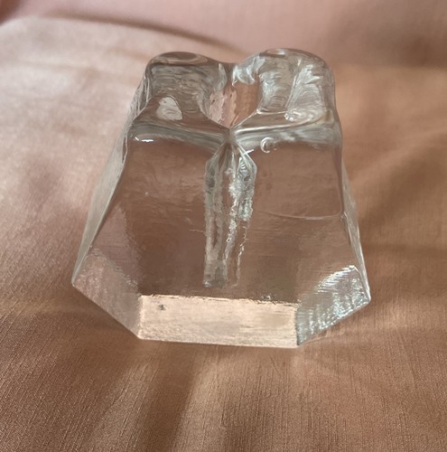 Glas blockvase massiv vase - glas,