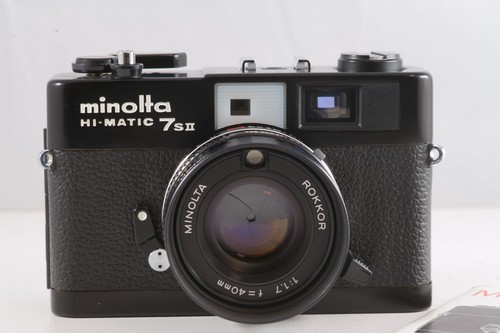 Minolta matic 7sii - minolta, black