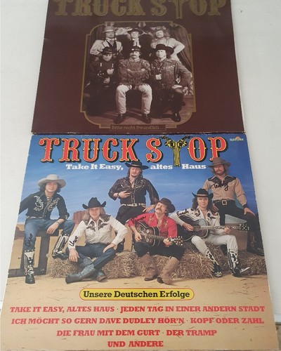 Truck stop take - stop,