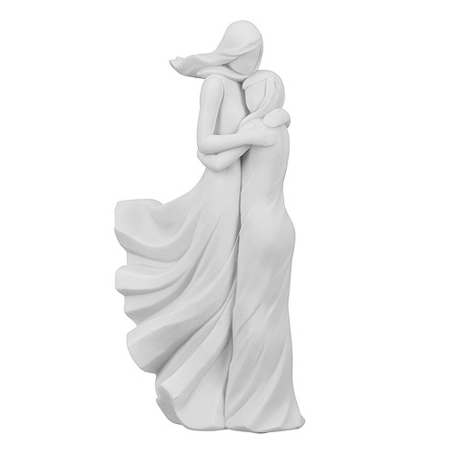 Skulptur mutter mit tochter - skulptur,