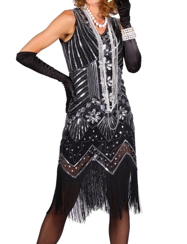 Charleston kleid 20er - kleid,