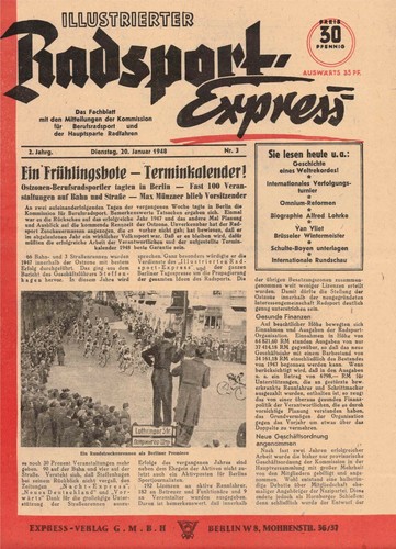 Illustrierter radsport express - illustrierter, radsport-express