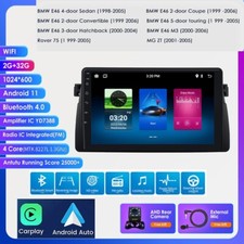 9" Für BMW E46 3er 318 320 325 GPS Autoradio CarPlay BT Android 11 WIFI Stereo