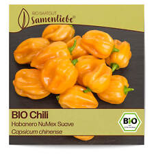 BIO Chili Samen Habanero NuMex Suave Gemüse-Samen Saatgut Chilisamen