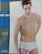 6 Stück Herren feinripp Slip