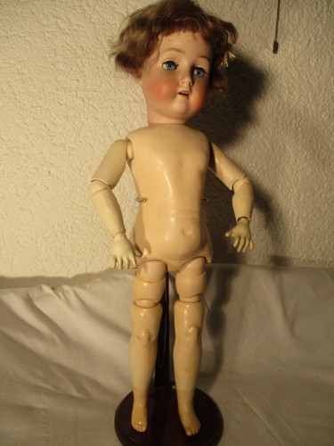 Antike porzellankopfpuppe aus - antike,