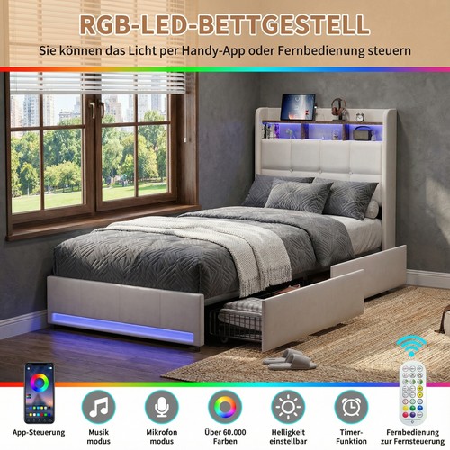 Boxspringbett 90x200