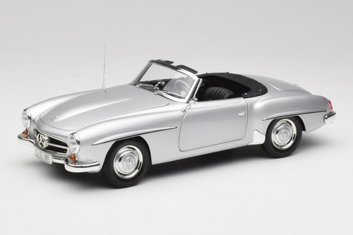 Mercedes 190 w121 silver - sl,