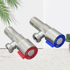 Eckventil Toilette Edelstahl