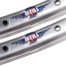 2x Nisi Sludi 390 Felgen geschliffen 36 Loch für Reifen - Clincher Pair NEU