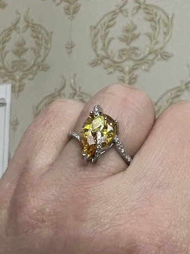 Citrin quarz diamanten - citrin,