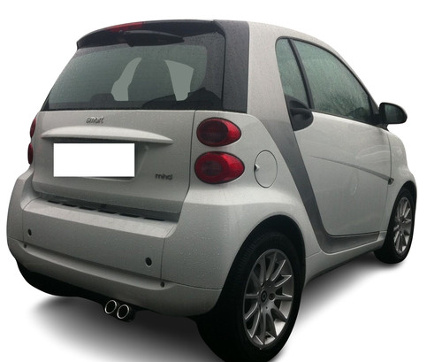 Auspuffblende für smart - für,