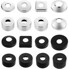 Duscharmatur Rosette Edelstahl