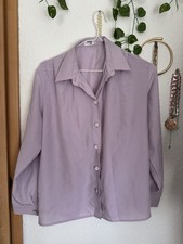 Schöne Damen Bluse, Lila, Gr. 42, Creation Atelier