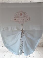 Raff- Scheibengardine LANDHAUS GARDINE Vintage Shabby Raffrollo  60x130