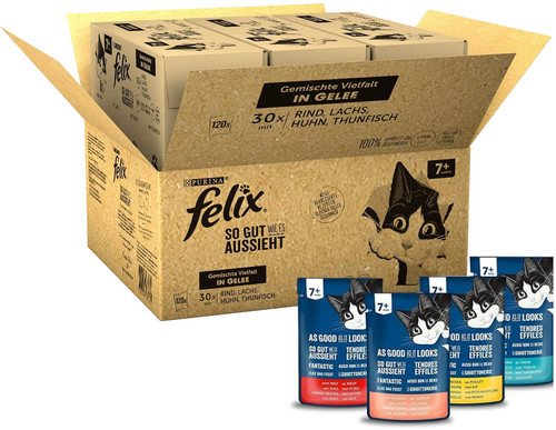 Felix senior katzenfutter - felix,