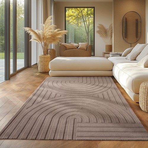 Skandinavischer boho teppich - skandinavischer,