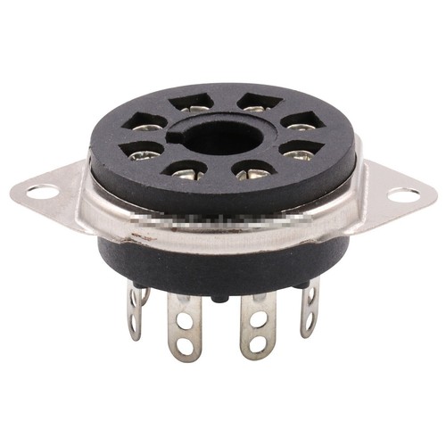 2pcs 8pin bakelite octal - 2pcs,