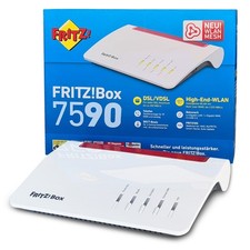 AVM FRITZ!Box 7590 Dual-Band WLAN Router, MU-MIMO, Supervectoring VDSL, Mesh