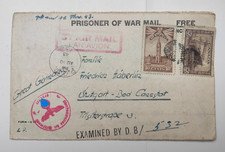 POW Postkarte Kriegsgefangenenpost Kanada - Deutschland 1943