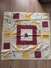 PATCHWORKDECKE Krabbeldecke  35cm,x 35 cm sorgfältige HANDARBEIT..... TOP