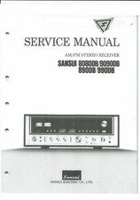 Sansui  Service Manual  für 8080 / 9090 DB  890 / 990 DB  Copy
