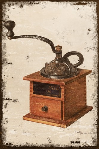 Vintage kaffeemühle - vintage,