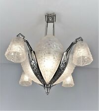 ART DECO Deckenlampe von André Nuet & Charles Schneider Paris um 1920 antik