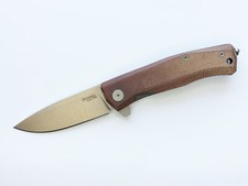 Lionsteel myto micarta - lionsteel, brown