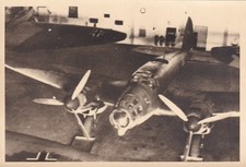 Foto AK - Flugzeug Bomber im