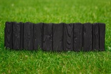 Gartenzaun Beetumrandung Rasenkante Anthrazt