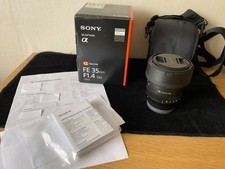 Sony FE 35mm F1.4 GM (SEL35F14GM) Objektiv NEUwertig+ OVP+ Rechn./1Jahr GEWÄHR!