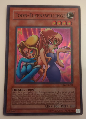 Toon elfenzwillinge - yu-gi-oh!, toon-elfenzwillinge
