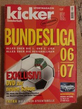Kicker Sonderheft - Bundesliga 06/07- guter Zustand - mit Stecktabelle