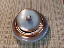 Tolle Mid-Century Deckel-Bonboniere Konfektschale mintgrün gold Nr.205 Bay/Jasba