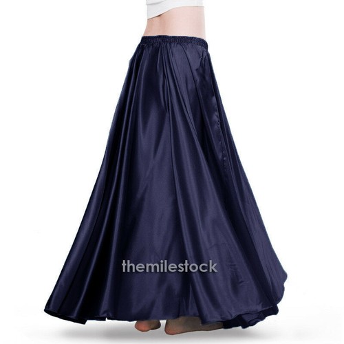 Tms navy satin - navy, circle