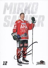 Autogrammkarte Mirko Sacher -