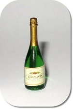 Miniatur Flasche Sekt, Sektflasche, NEU