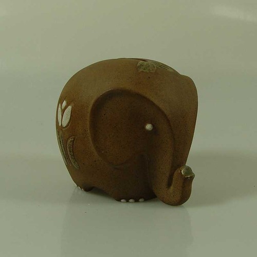 Elefant/Figur/Keramik/Spardose