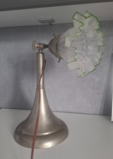 Alte Tischlampe  Lampenschirm