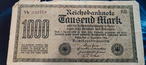 Deutsches reich 1000 - deutsches,