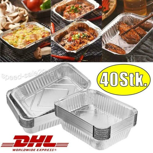 40stk alu tropfschalen - 40stk, alu-tropfschalen