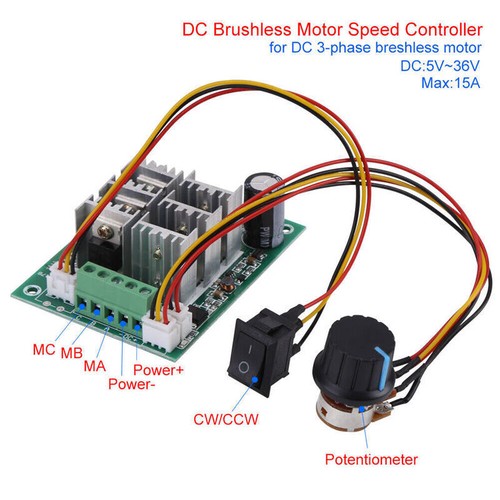 36v 15a 3 phasen - dc, 5v-36v