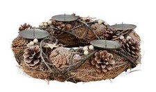 Weihnachtlicher Adventskranz