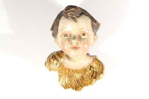 Engelsfigur putte holzfigur - engelsfigur,