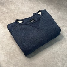 Dickies Pullover Herren Blau Größe L Baumwolle Rundhals