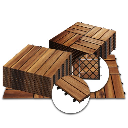 Holzfliesen terrassenfliesen - holzfliesen,